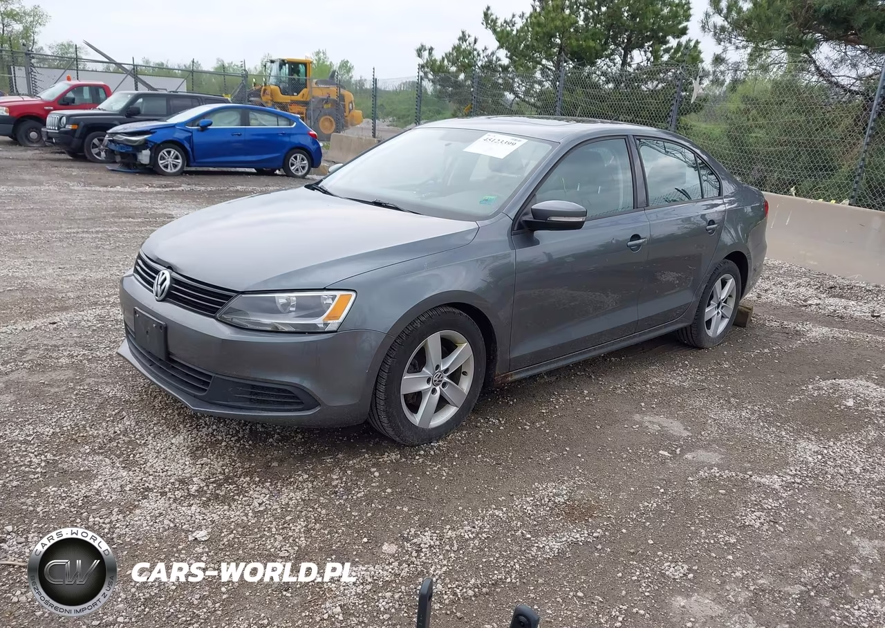 2012 Volkswagen Jetta 2.0L Tdi VIN:3VWLL7AJXCM395534 - 2