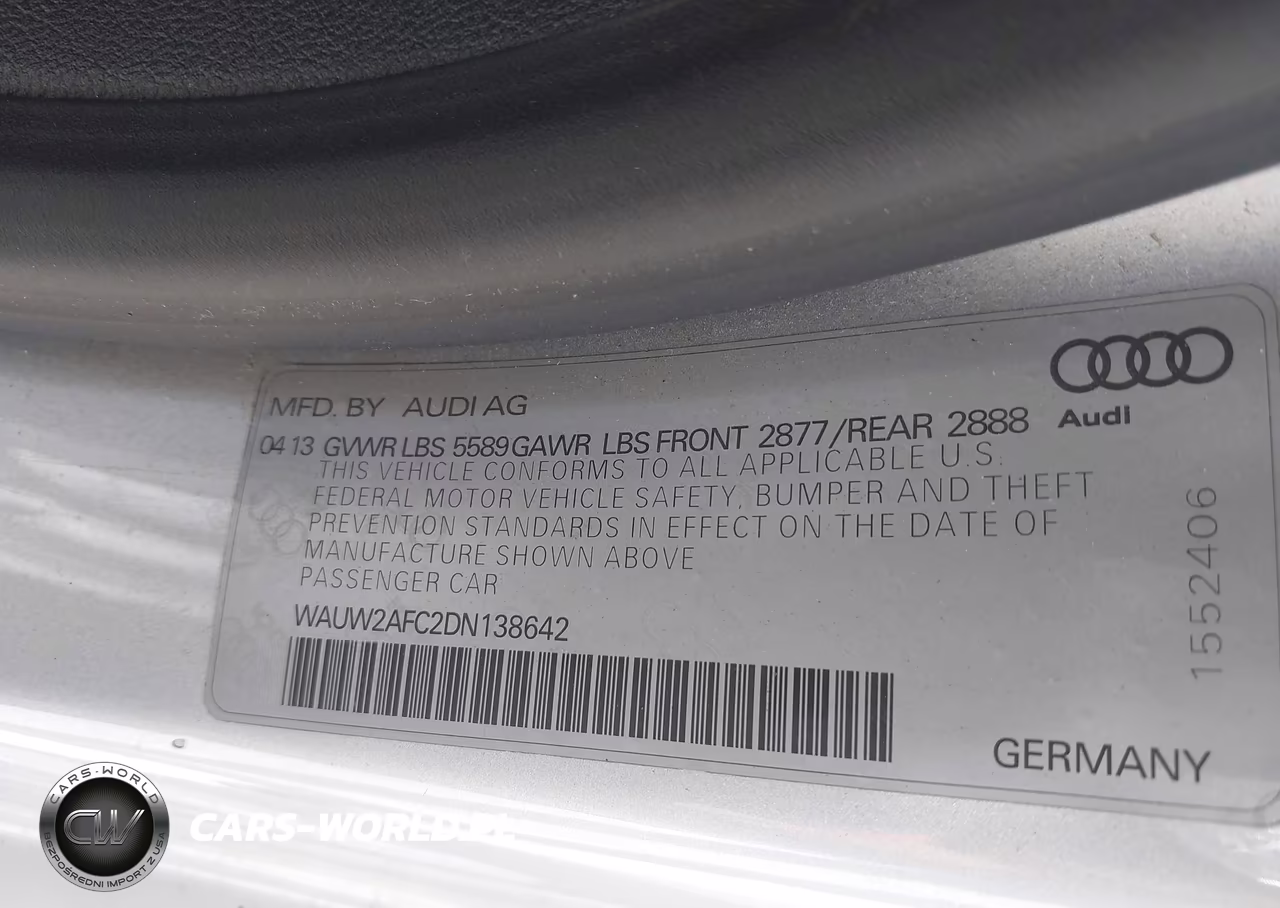 2013 Audi S7 4.0T Prestige VIN:WAUW2AFC2DN138642 - 9