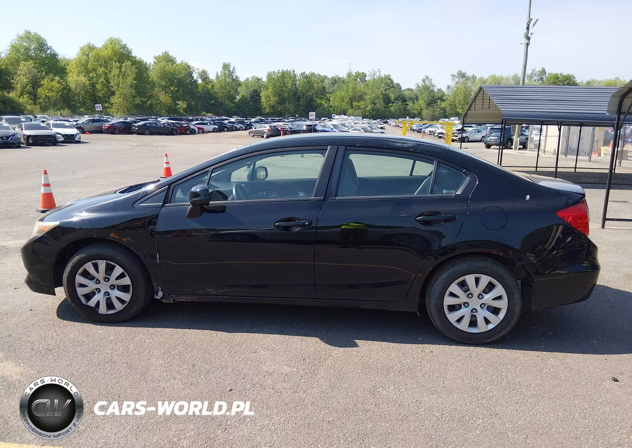 2012 Honda Civic Lx VIN:2HGFB2F53CH327500 - 14