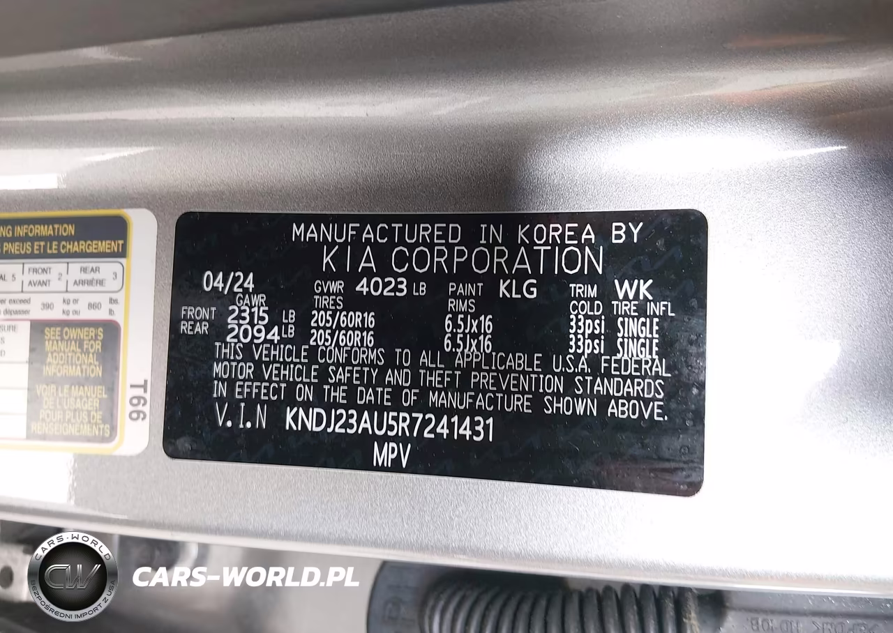 2024 Kia Soul Lx VIN:KNDJ23AU5R7241431 - 9