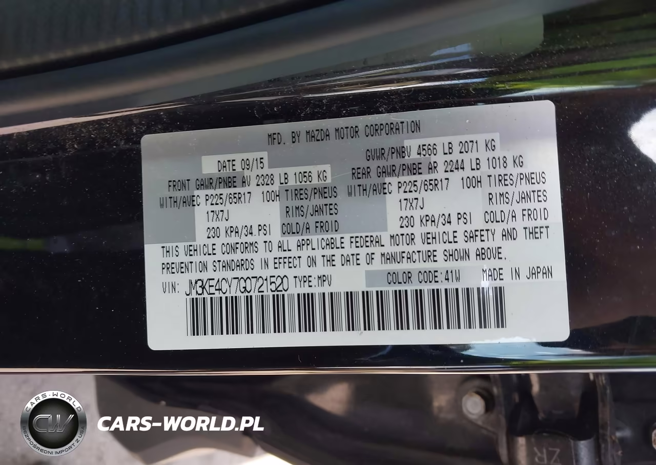 2016 Mazda Cx-5 Touring VIN:JM3KE4CY7G0721520 - 9