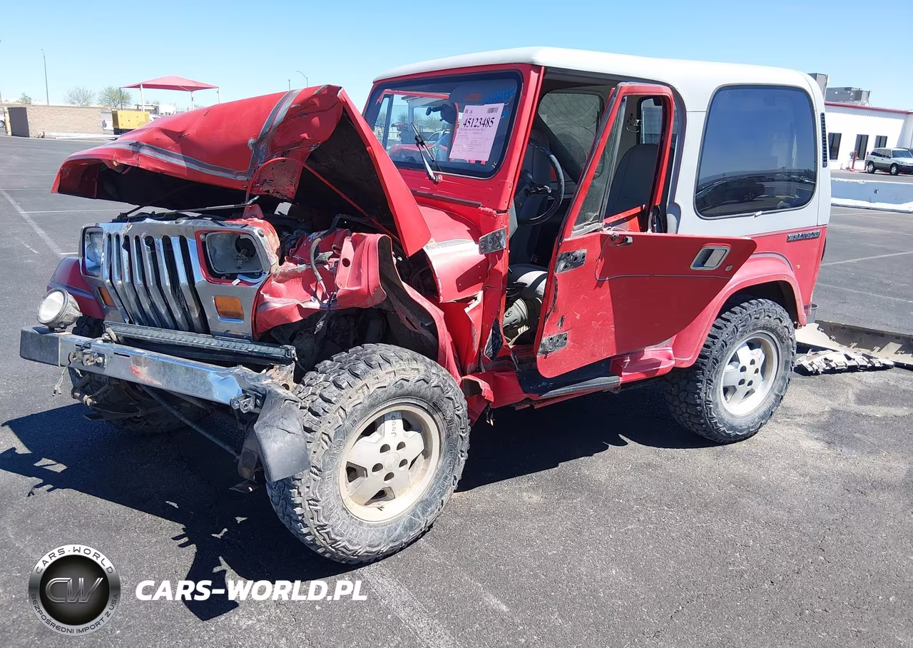 1989 Jeep Wrangler - Yj Laredo VIN:2J4FY59T0KJ169465 - 2