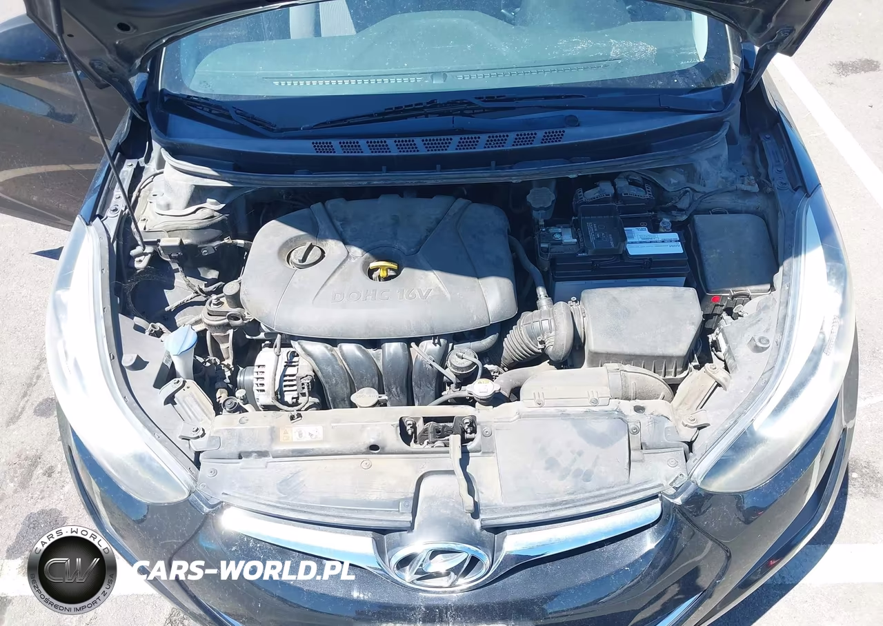 2014 Hyundai Elantra Se VIN:5NPDH4AE9EH539013 - 10
