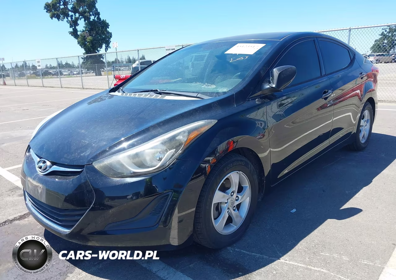 2014 Hyundai Elantra Se VIN:5NPDH4AE9EH539013 - 2
