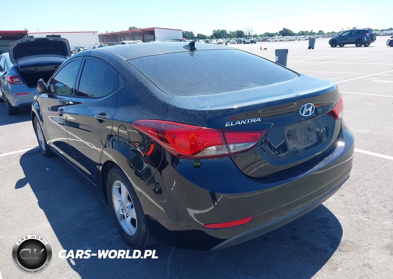 2014 Hyundai Elantra Se VIN:5NPDH4AE9EH539013 - 3