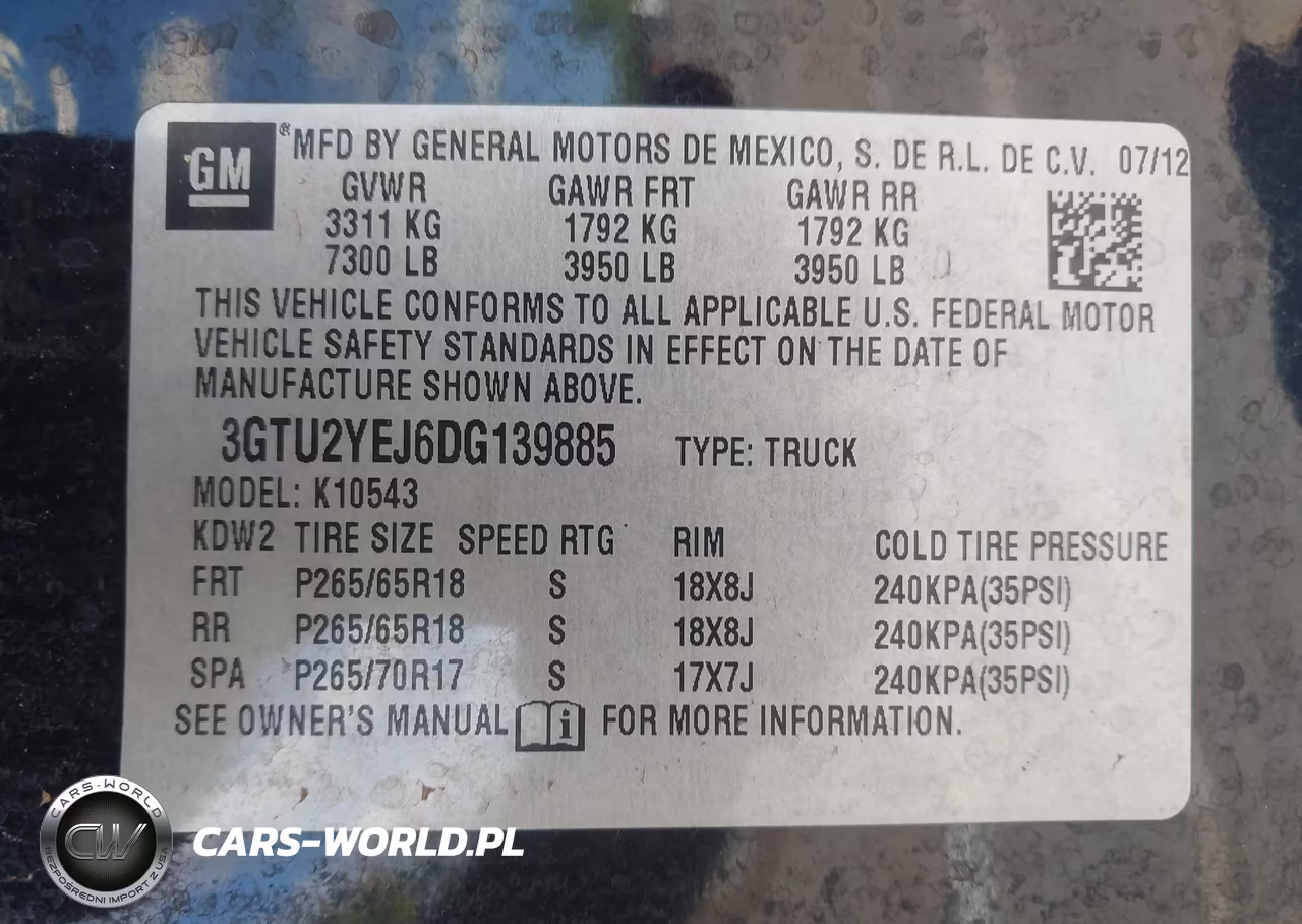 2013 GMC Sierra 1500 Hybrid 3Hb VIN:3GTU2YEJ6DG139885 - 9