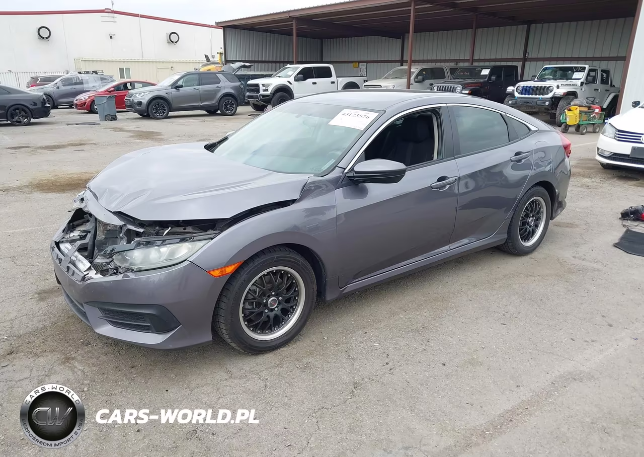 2017 Honda Civic Lx VIN:19XFC2F52HE081666 - 2
