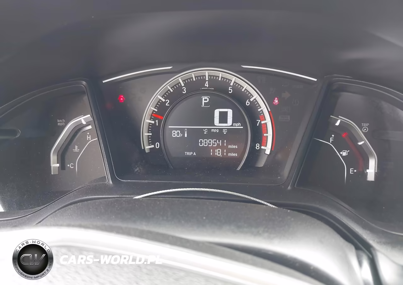2017 Honda Civic Lx VIN:19XFC2F52HE081666 - 7