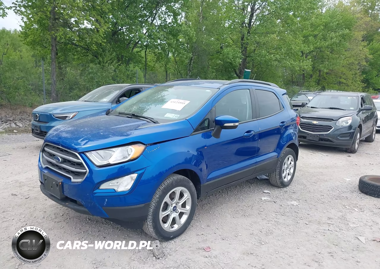 2021 Ford Ecosport Se VIN:MAJ6S3GL0MC409552 - 2