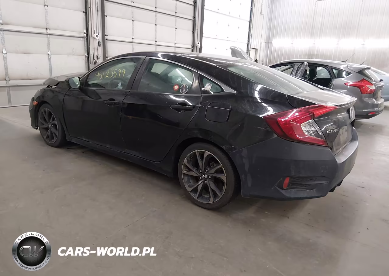 2020 Honda Civic Sport VIN:2HGFC2F89LH539955 - 3