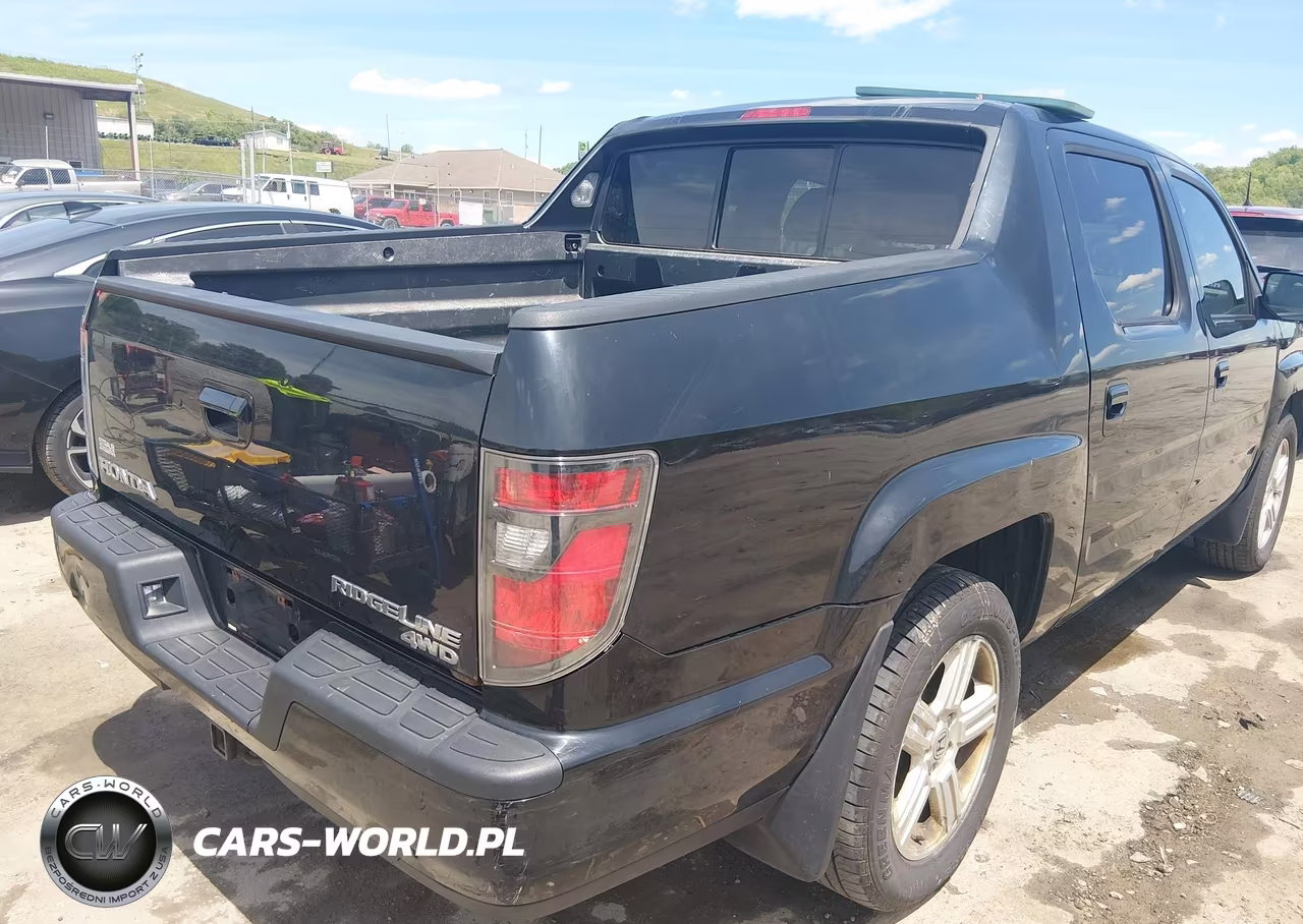 2013 Honda Ridgeline Rtl VIN:5FPYK1F57DB015437 - 4