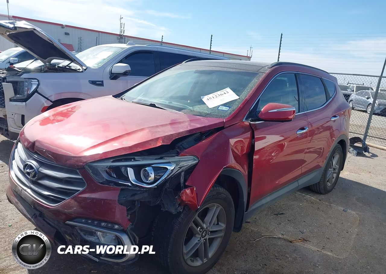 2017 Hyundai Santa Fe Sport 2.4L VIN:5XYZU3LB3HG416091 - 2