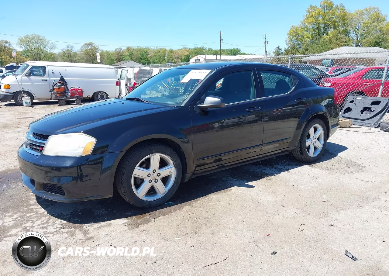 2013 Dodge Avenger Se VIN:1C3CDZAB9DN662954 - 2
