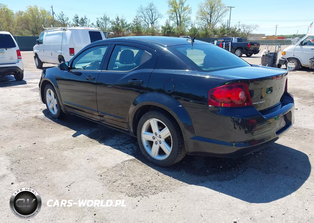 2013 Dodge Avenger Se VIN:1C3CDZAB9DN662954 - 3