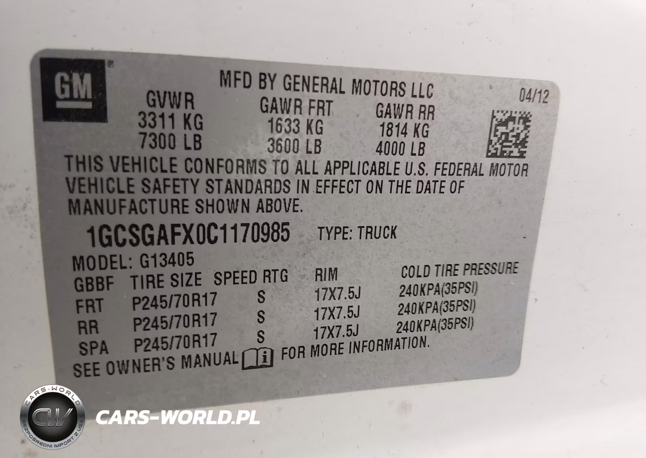 2012 Chevrolet Express 1500 Work Van VIN:1GCSGAFX0C1170985 - 9