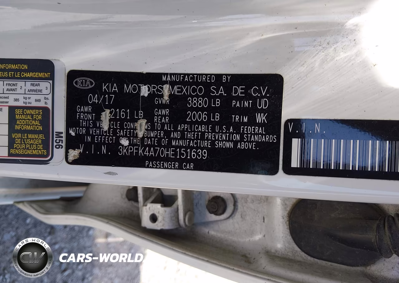 2017 Kia Forte Lx VIN:3KPFK4A70HE151639 - 9