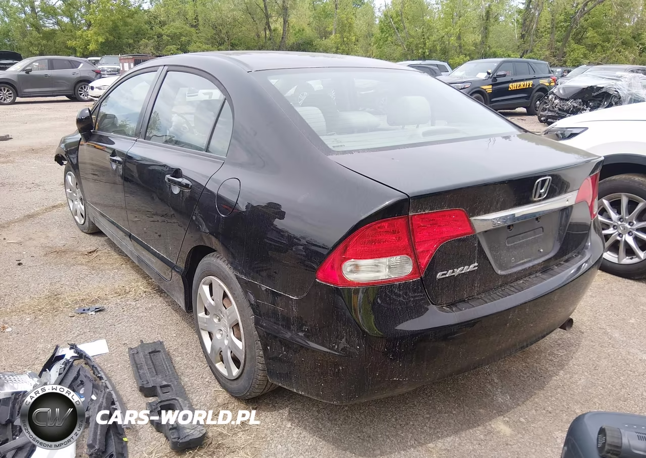 2011 Honda Civic Lx VIN:19XFA1F5XBE017852 - 3