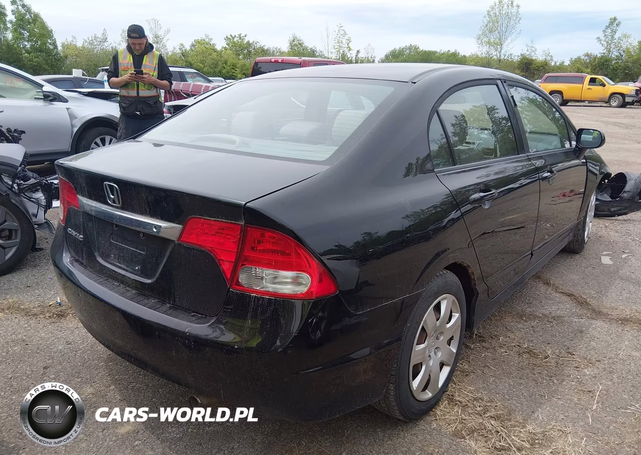 2011 Honda Civic Lx VIN:19XFA1F5XBE017852 - 4