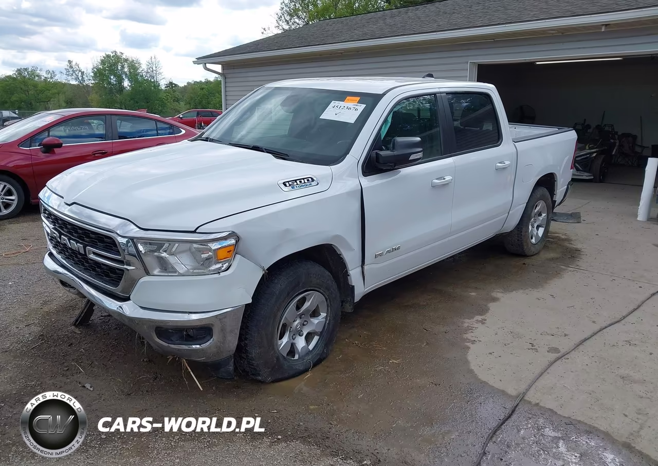 2022 Ram 1500 Big Horn 4X4 5'7 Box VIN:1C6RRFFG3NN297643 - 2