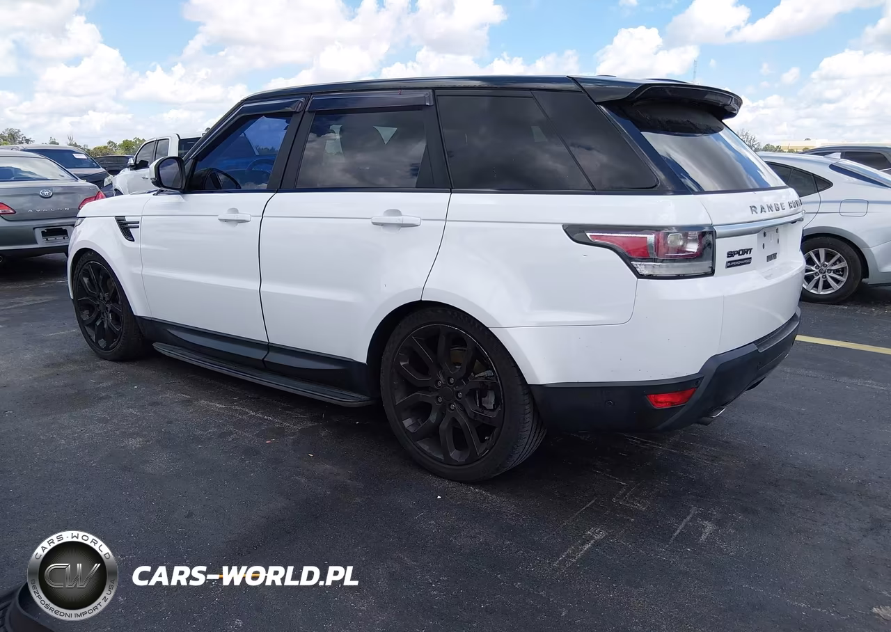 2015 Land Rover Range Rover Sport 3.0L V6 Supercharged Hse VIN:SALWR2VF8FA505742 - 3