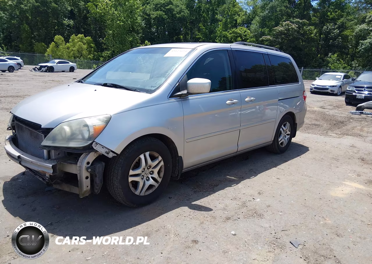 2007 Honda Odyssey Ex-L VIN:5FNRL38787B429724 - 2