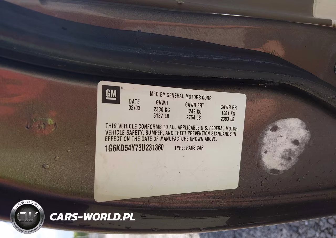 2003 Cadillac Deville Standard VIN:1G6KD54Y73U231360 - 9