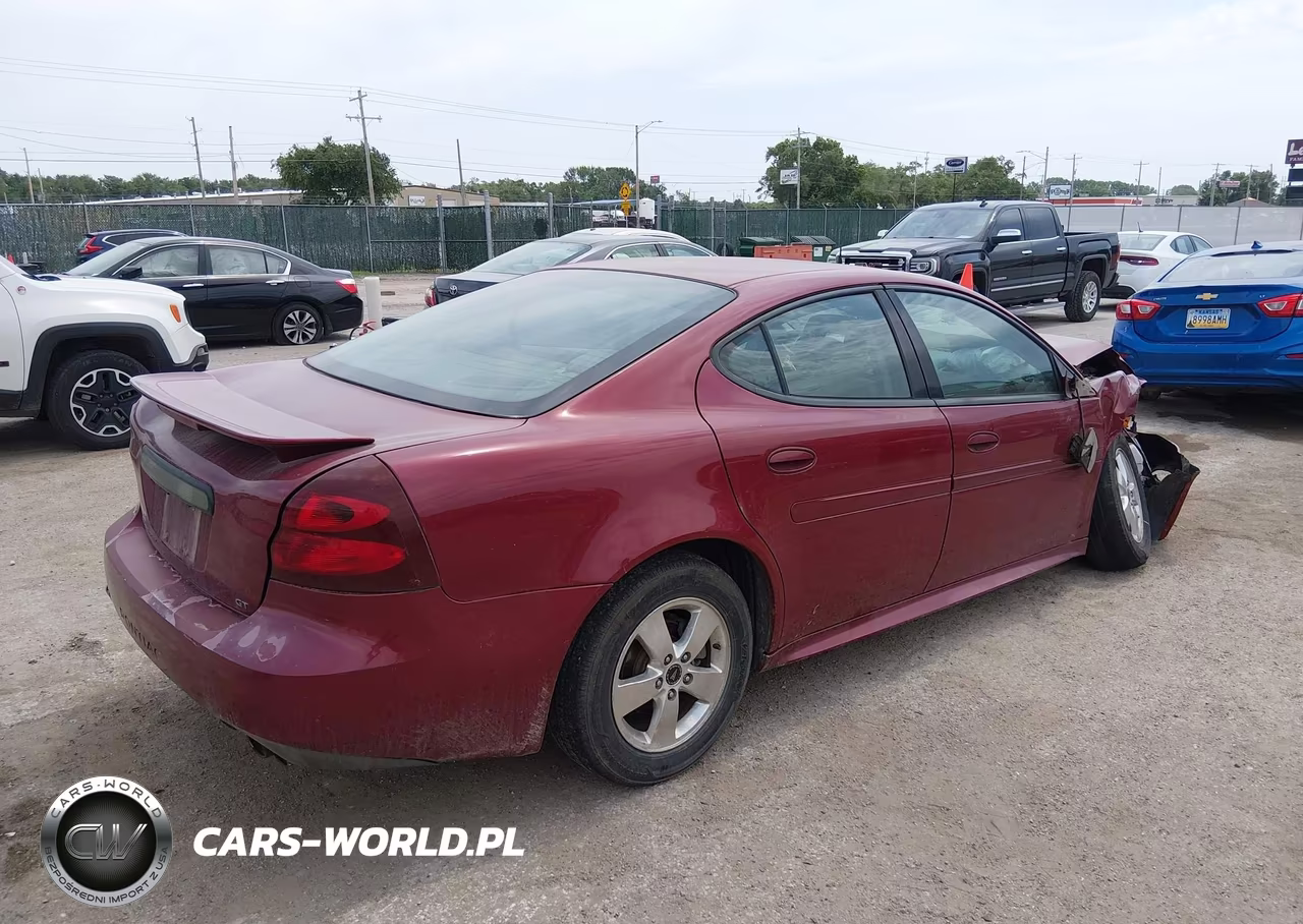 2005 Pontiac Grand Prix Gt VIN:2G2WS522751201720 - 4