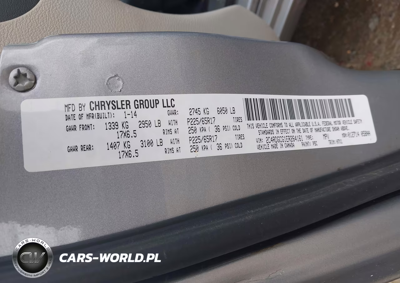 2014 Dodge Grand Caravan Sxt VIN:2C4RDGCG1ER264161 - 9