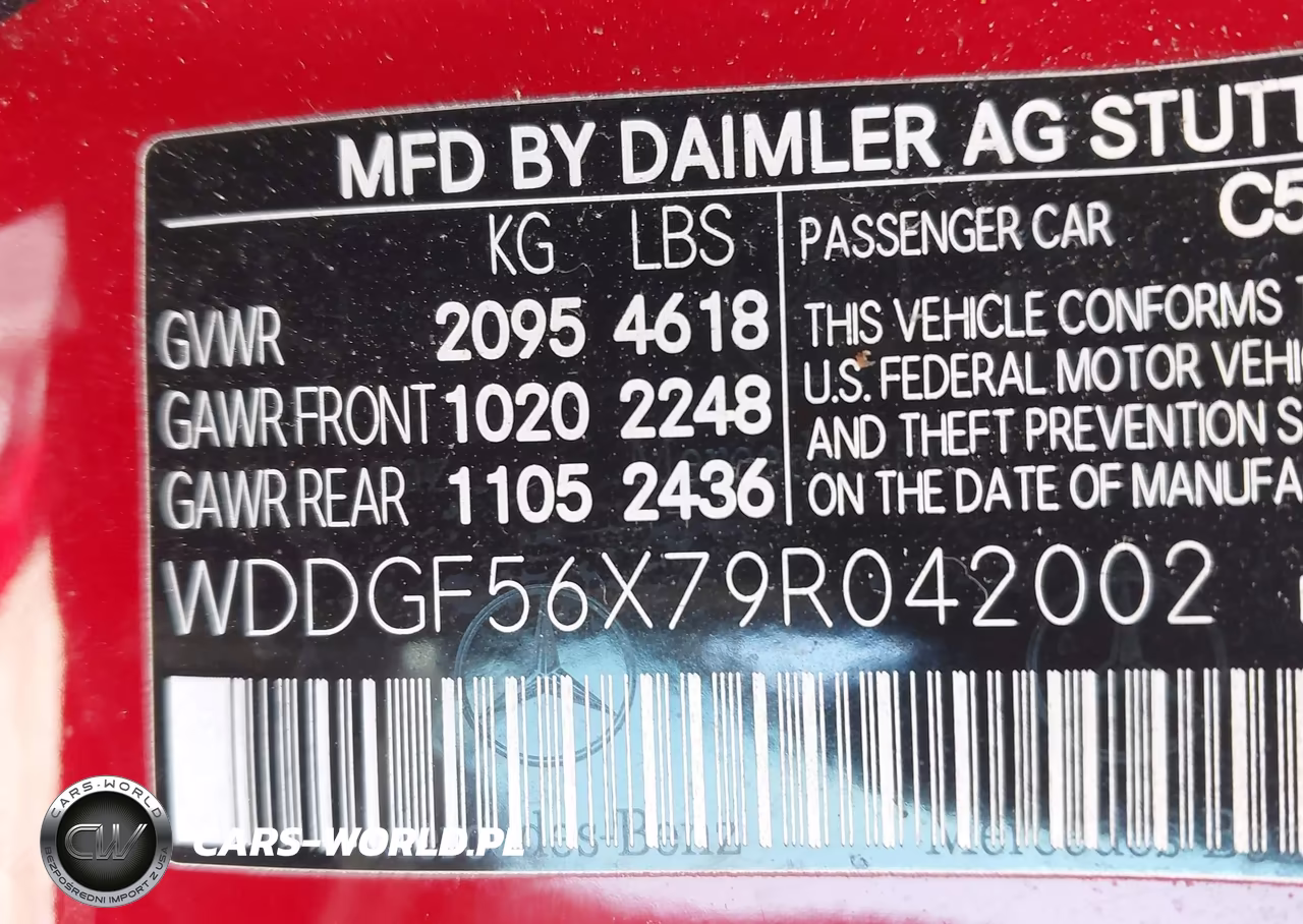 2009 Mercedes-Benz C 350 Sport VIN:WDDGF56X79R042002 - 9