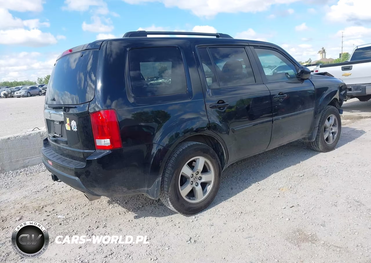 2011 Honda Pilot Ex-L VIN:5FNYF3H58BB058378 - 4
