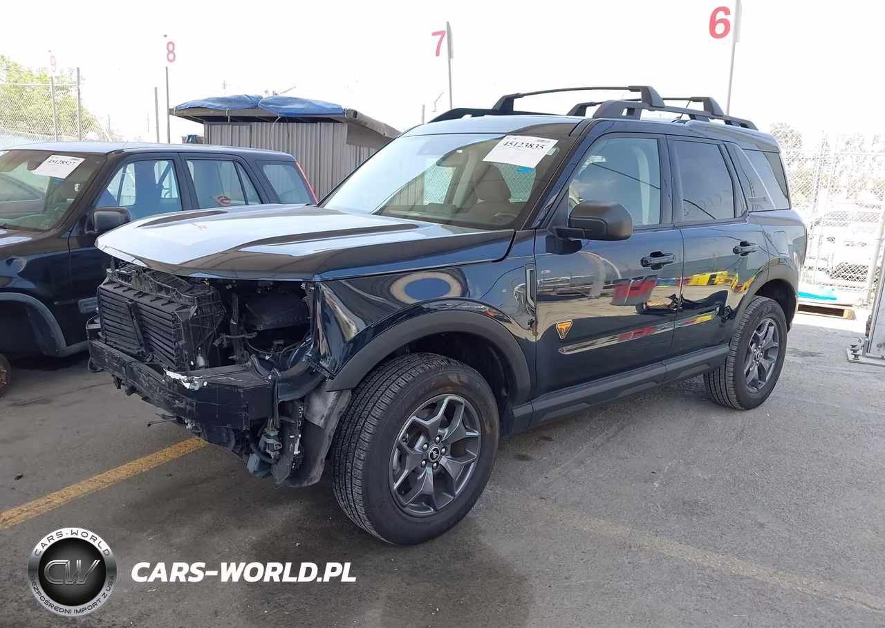2021 Ford Bronco Sport Badlands VIN:3FMCR9D90MRA33274 - 2