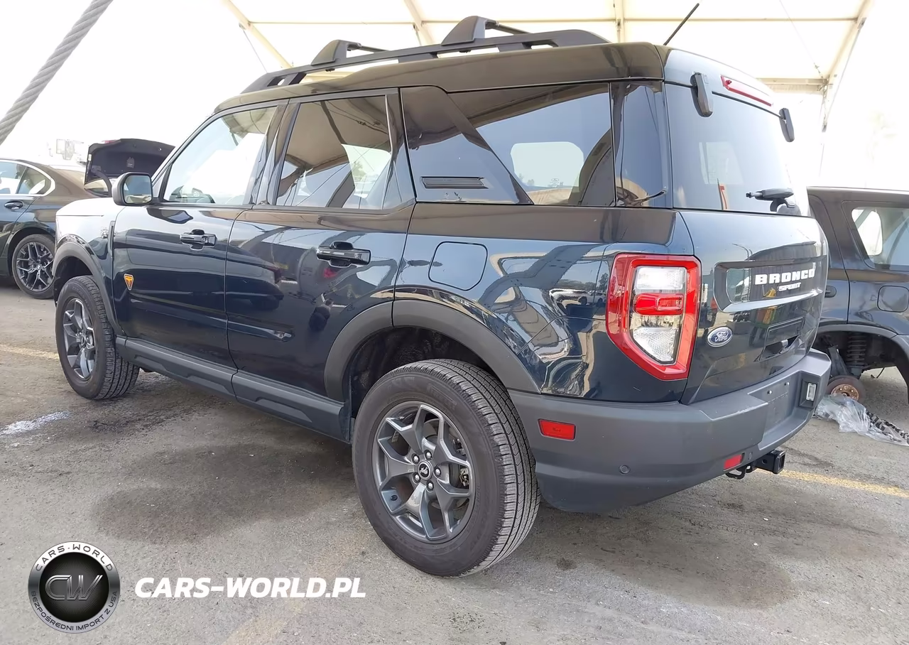 2021 Ford Bronco Sport Badlands VIN:3FMCR9D90MRA33274 - 3
