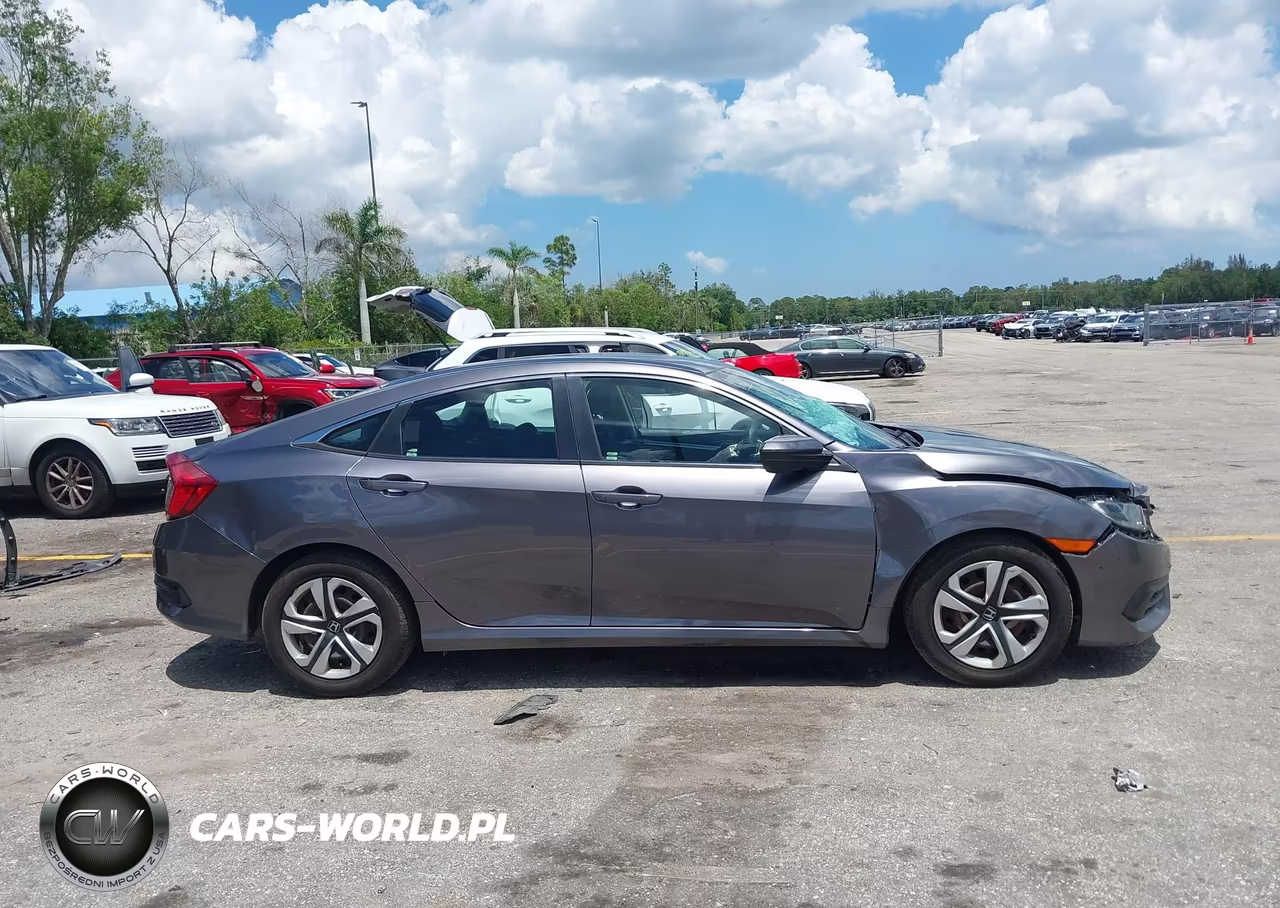 2017 Honda Civic Lx VIN:19XFC2F55HE041906 - 12