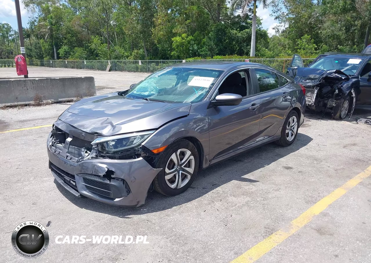 2017 Honda Civic Lx VIN:19XFC2F55HE041906 - 2