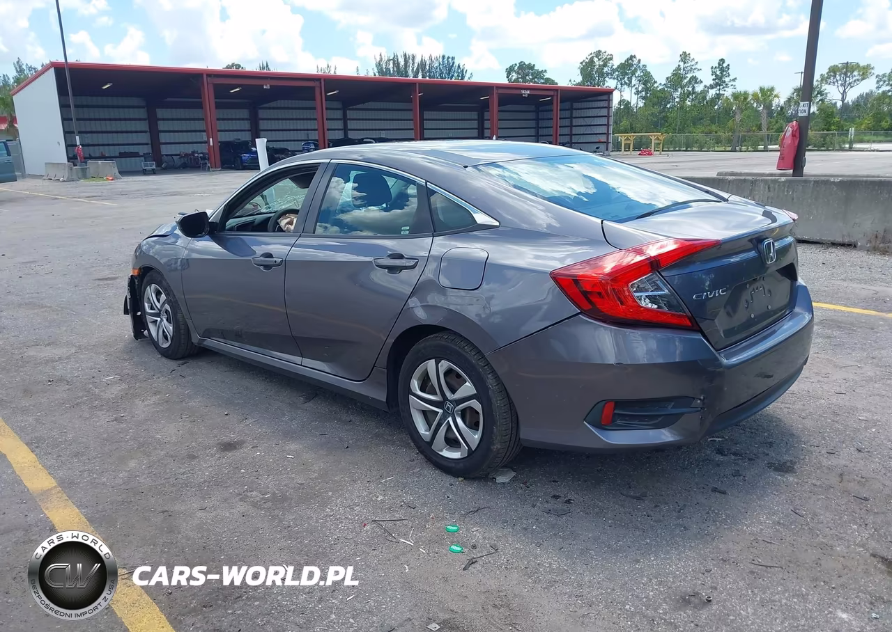 2017 Honda Civic Lx VIN:19XFC2F55HE041906 - 3