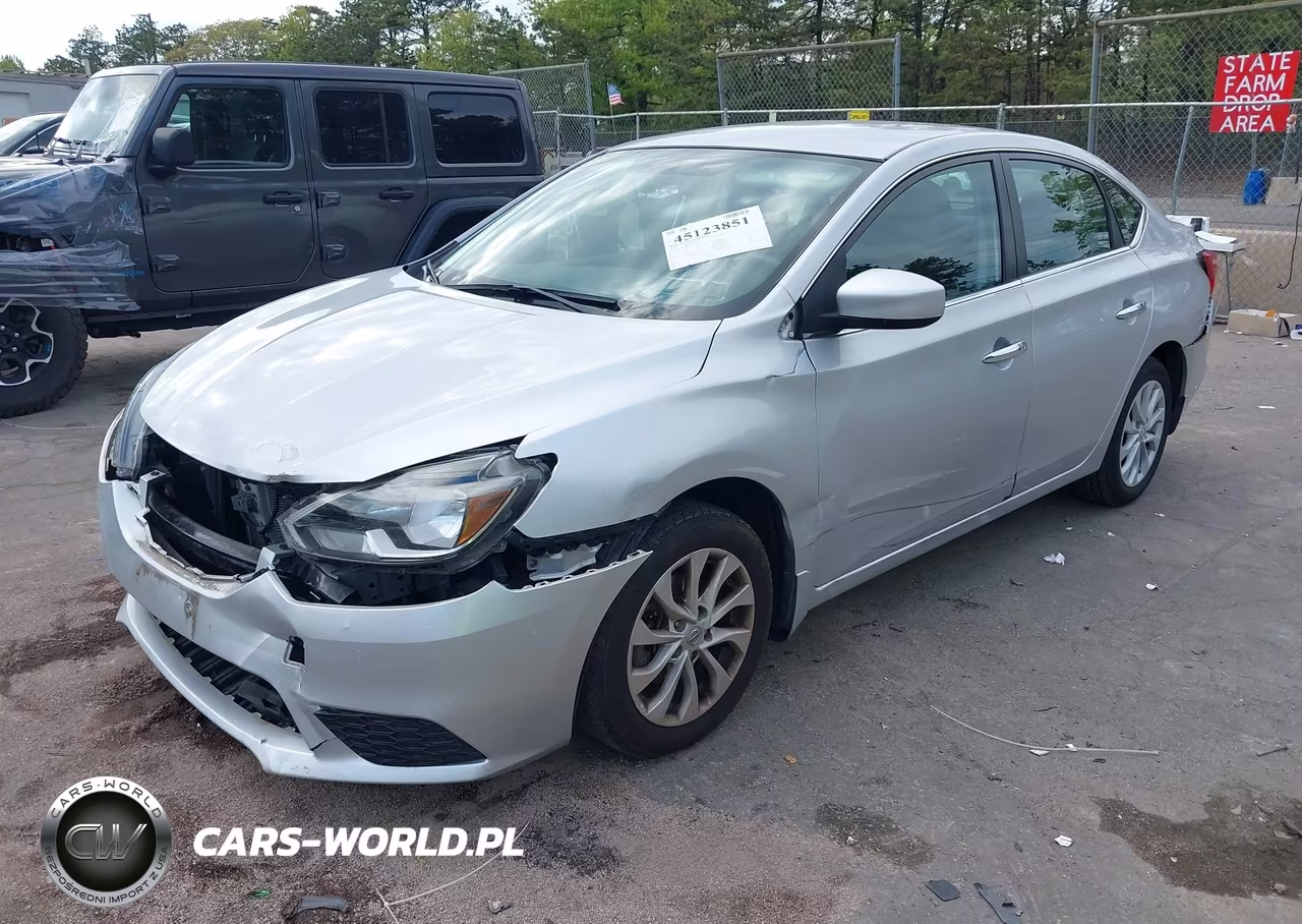 2019 Nissan Sentra Sv VIN:3N1AB7AP8KY250164 - 2