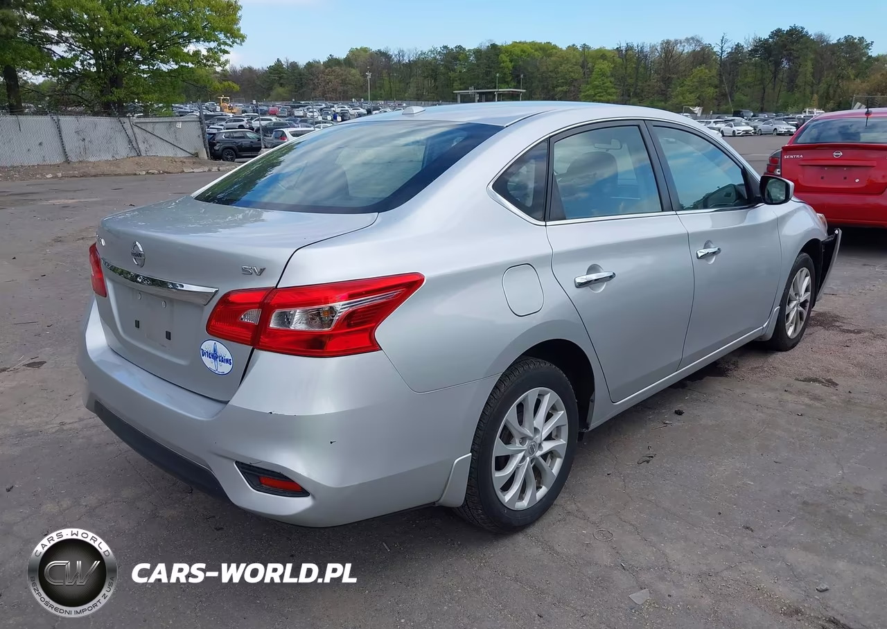 2019 Nissan Sentra Sv VIN:3N1AB7AP8KY250164 - 4