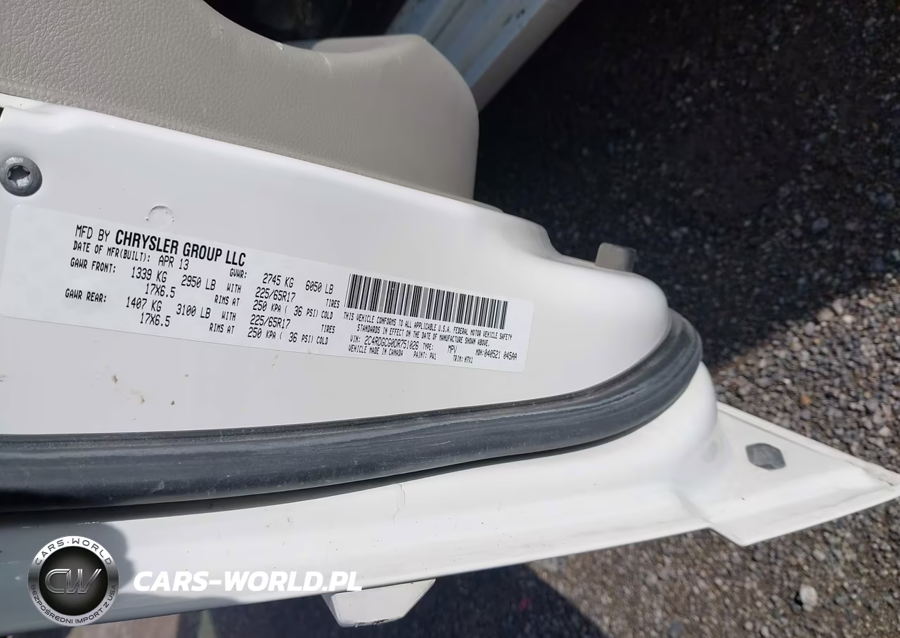 2013 Dodge Grand Caravan Sxt VIN:2C4RDGCG0DR751026 - 9