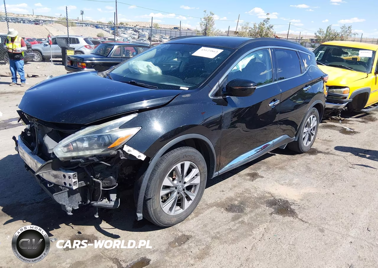 2018 Nissan Murano Sv VIN:5N1AZ2MG5JN115593 - 2