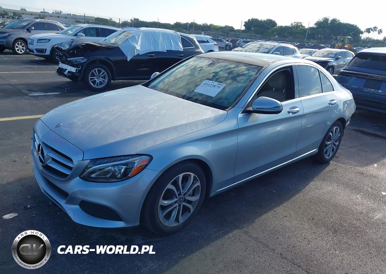 2018 Mercedes-Benz C 300 VIN:WDDWF4JB4JR407709 - 2
