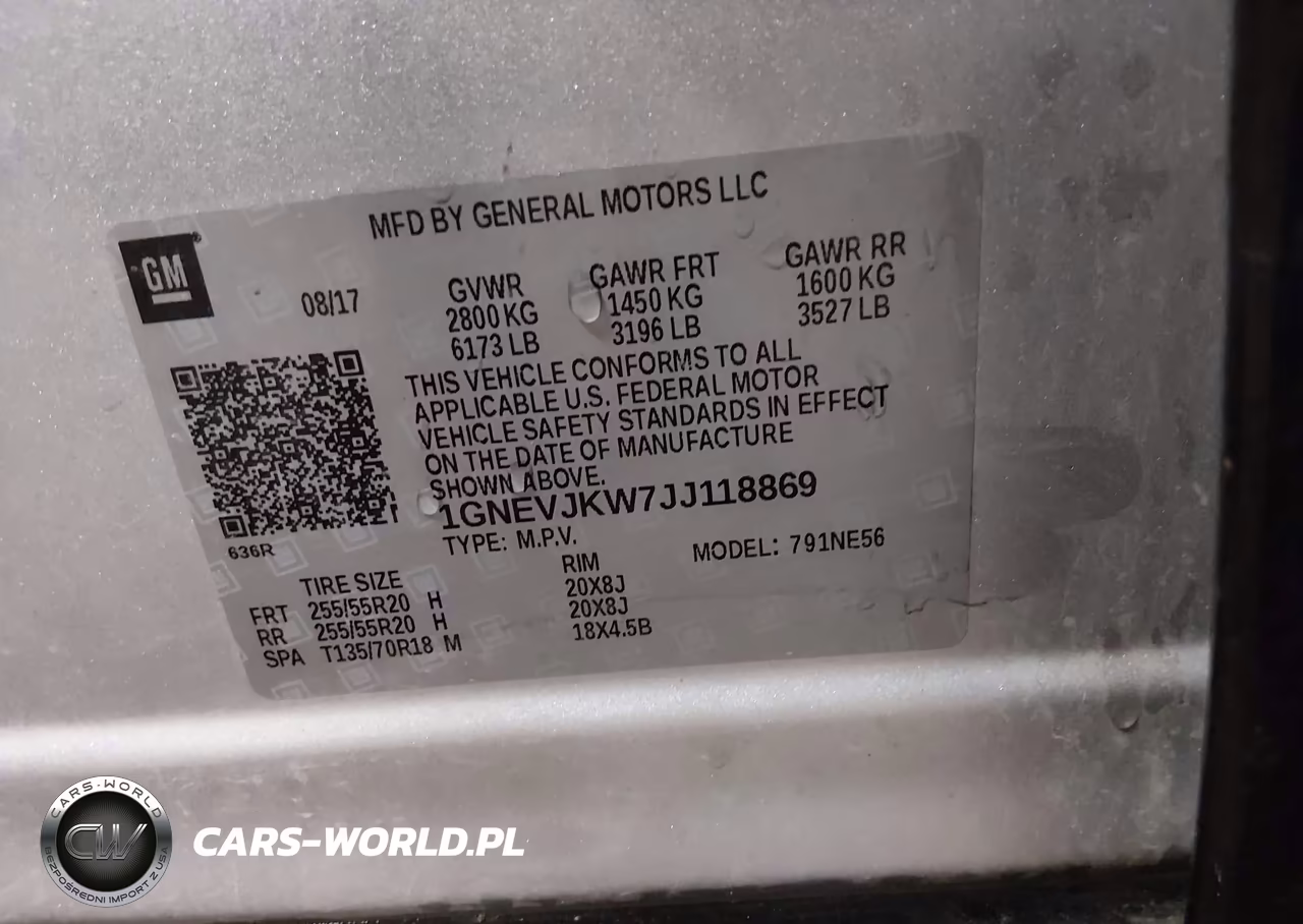 2018 Chevrolet Traverse Premier VIN:1GNEVJKW7JJ118869 - 9