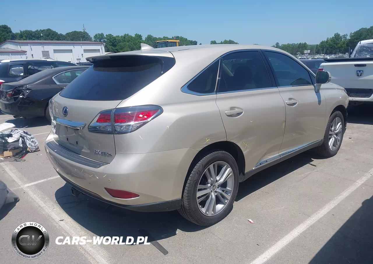 2015 Lexus Rx 450H VIN:2T2ZB1BAXFC002572 - 4