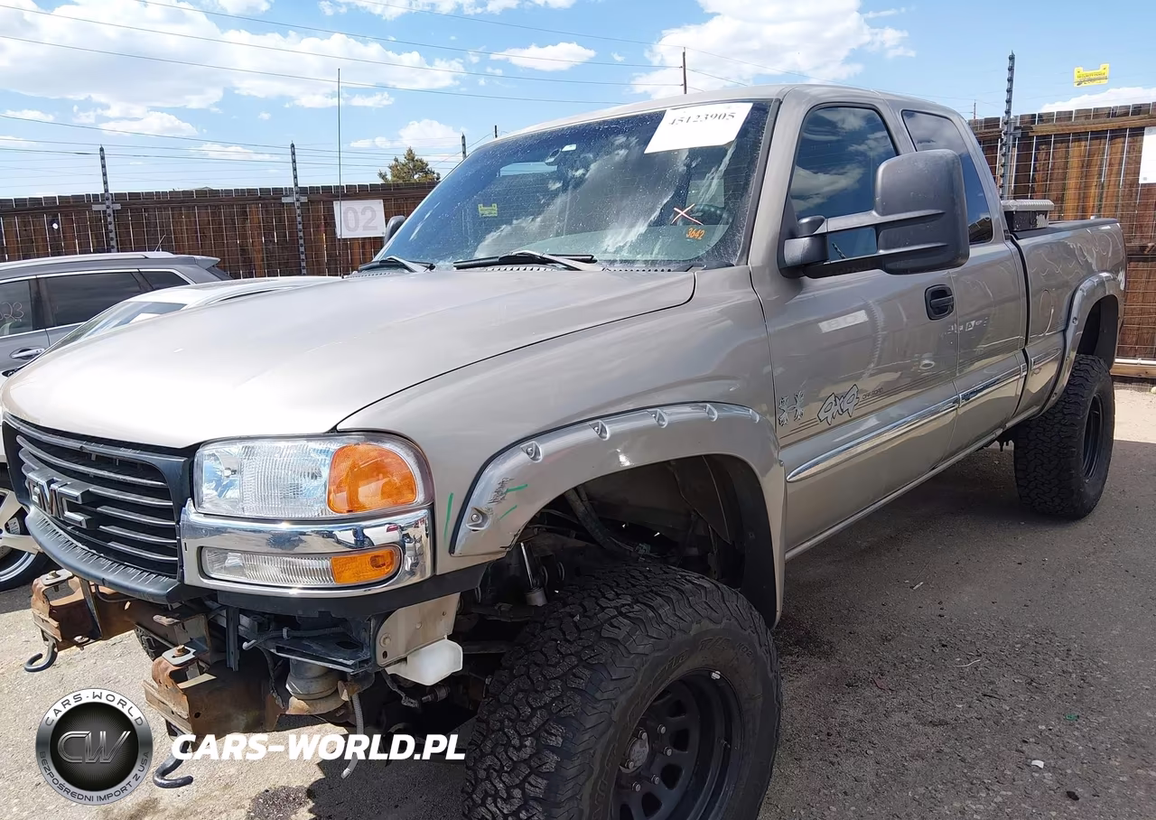 2001 GMC Sierra 1500 Sle VIN:1GTEK19T41Z125342 - 2