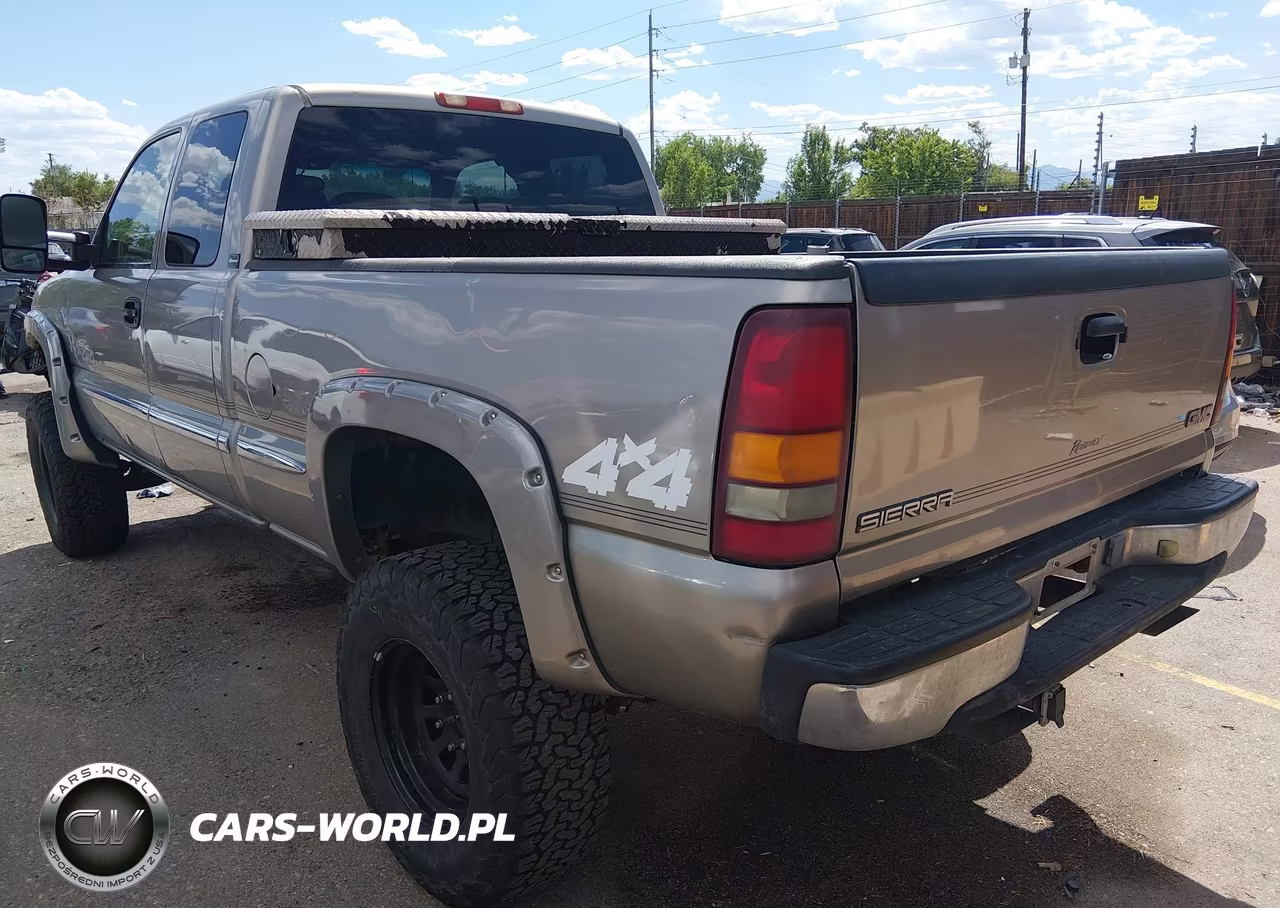 2001 GMC Sierra 1500 Sle VIN:1GTEK19T41Z125342 - 3