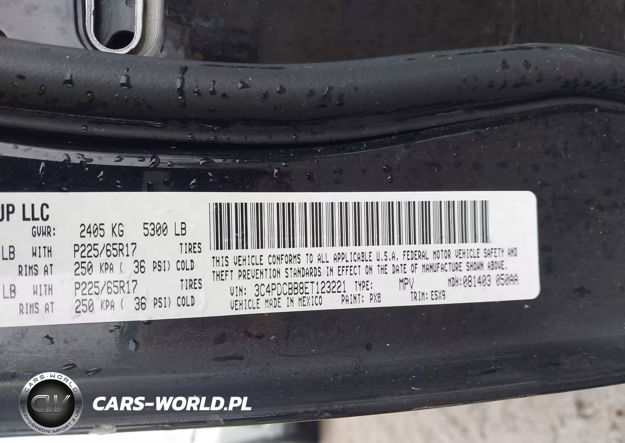 2014 Dodge Journey Sxt VIN:3C4PDCBB8ET123221 - 9