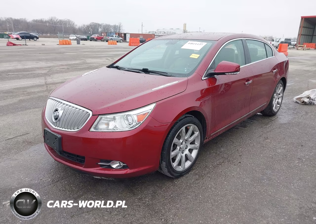2010 Buick Lacrosse Cxs VIN:1G4GE5EV8AF166410 - 2