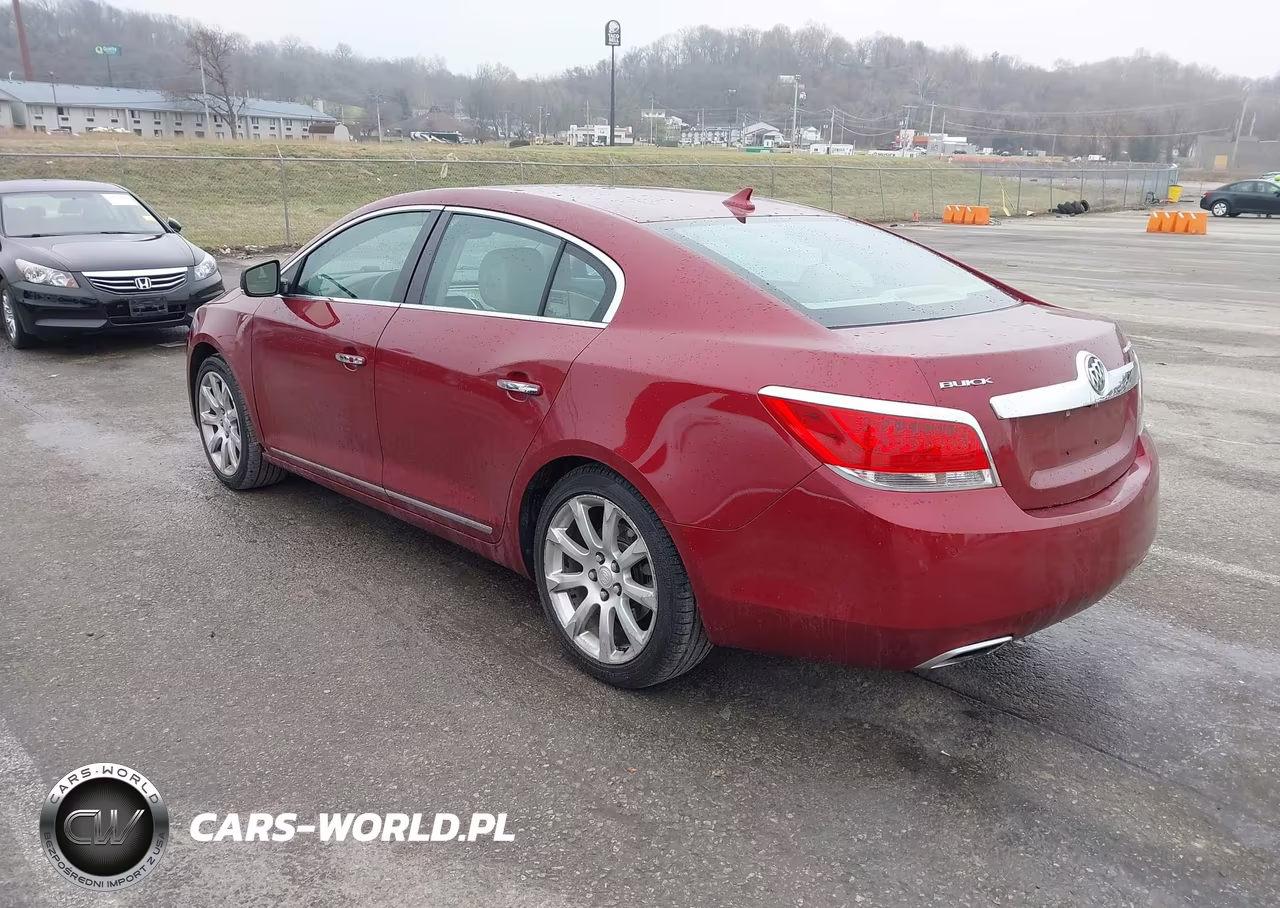 2010 Buick Lacrosse Cxs VIN:1G4GE5EV8AF166410 - 3