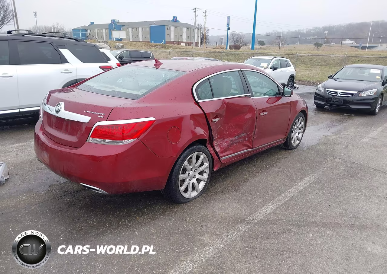 2010 Buick Lacrosse Cxs VIN:1G4GE5EV8AF166410 - 4