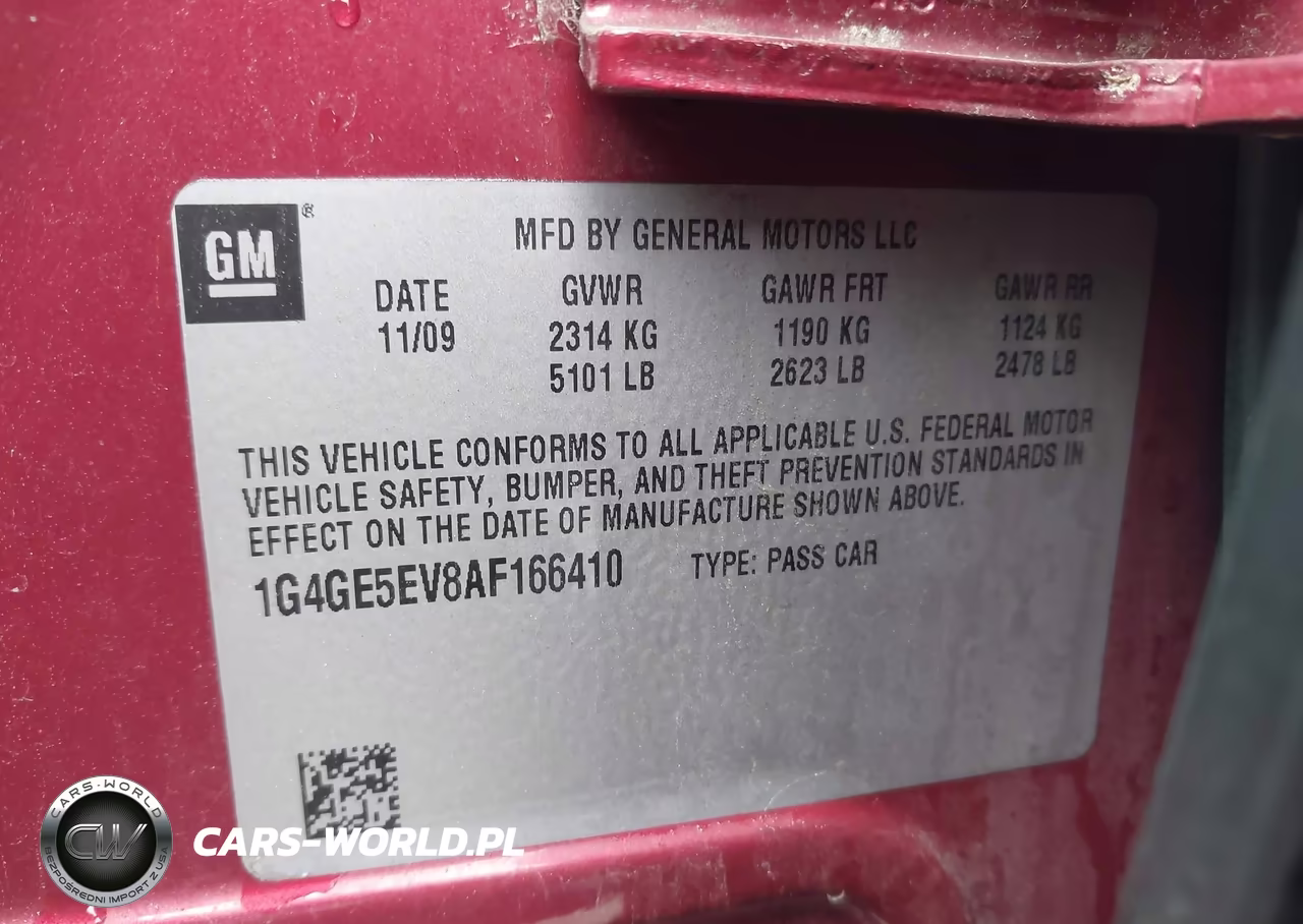 2010 Buick Lacrosse Cxs VIN:1G4GE5EV8AF166410 - 9