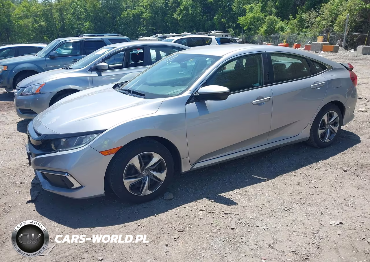 2019 Honda Civic Lx VIN:2HGFC2F69KH581670 - 2